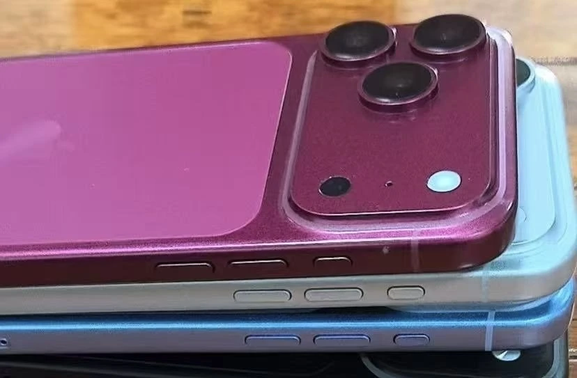 Màu cherry lần đầu xuất hiện trong ảnh thực tế của iPhone 18 Pro Màu cherry của iPhone 18 Pro