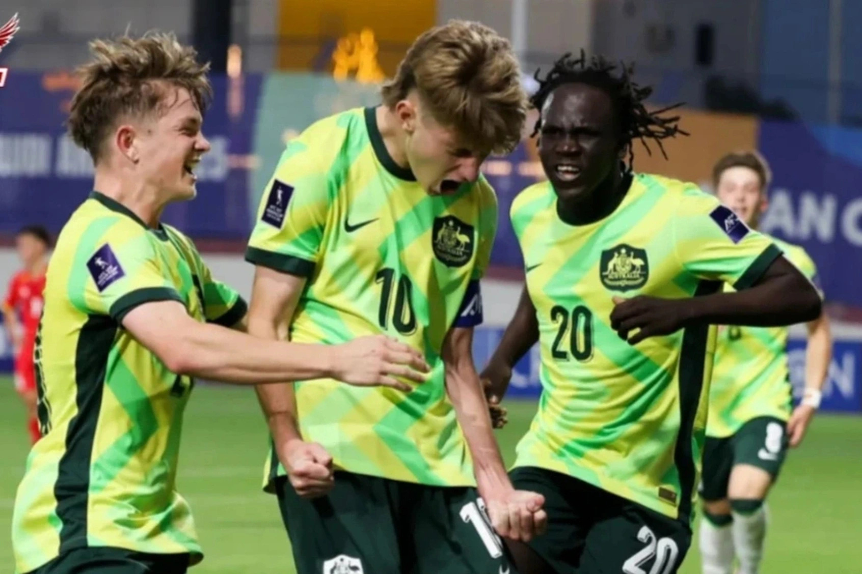 U19 Australia dẫn trước U19 Campuchia 2-0