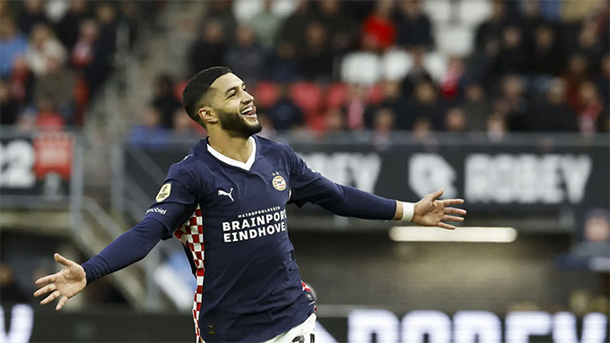 Saibari là cầu thủ có giá trị chuyển nhượng cao nhất lịch sử PSV