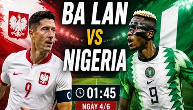 Ba Lan Đội hình Ba Lan chuẩn bị cho trận đấu với Nigeria