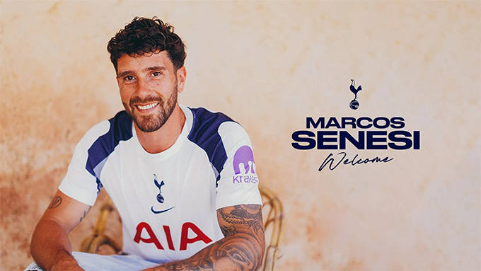 Tottenham chiêu mộ thành công Senesi Marcos Senesi ký hợp đồng với Tottenham