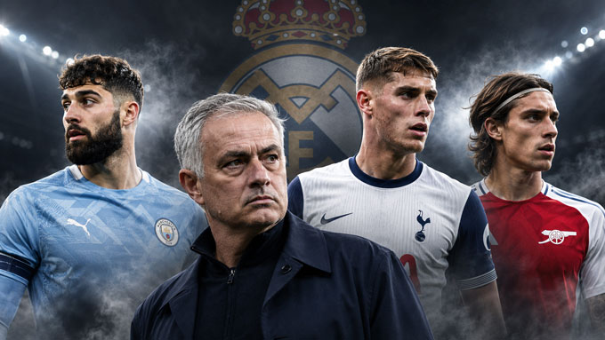 Mourinho ưu tiên gia cố hàng thủ hơn là các bom tấn trên hàng công Mourinho tập trung củng cố hàng phòng ngự Real Madrid