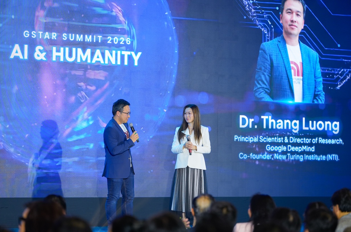 Tiến sĩ Thắng Lương và Wendy Nguyễn khai mạc sự kiện