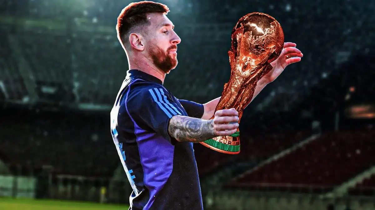 Chức vô địch giúp Messi bước qua giới hạn. Messi ăn mừng chức vô địch World Cup