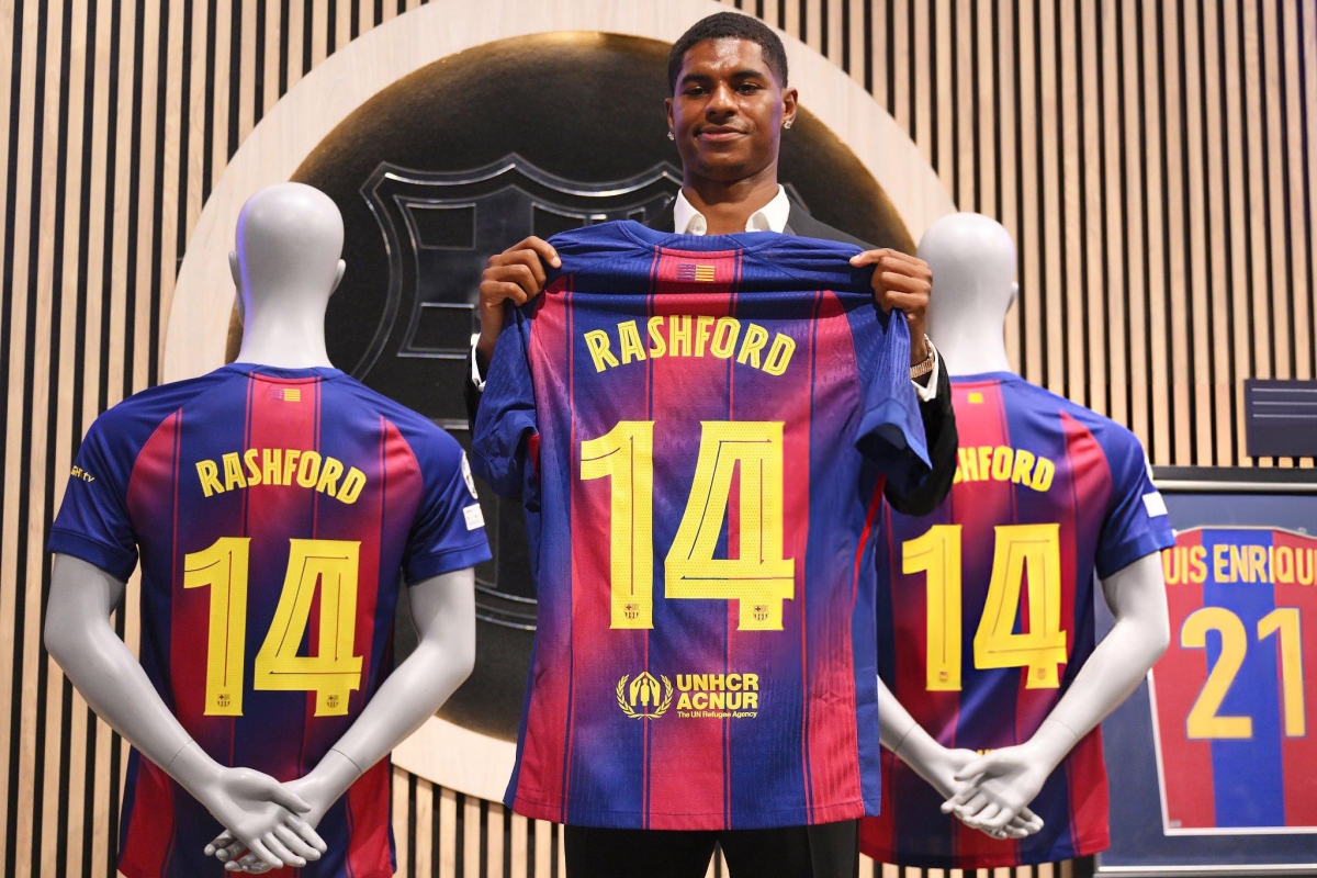 Marcus Rashford chính thức ra mắt Barcelona Marcus Rashford chính thức ra mắt Barcelona