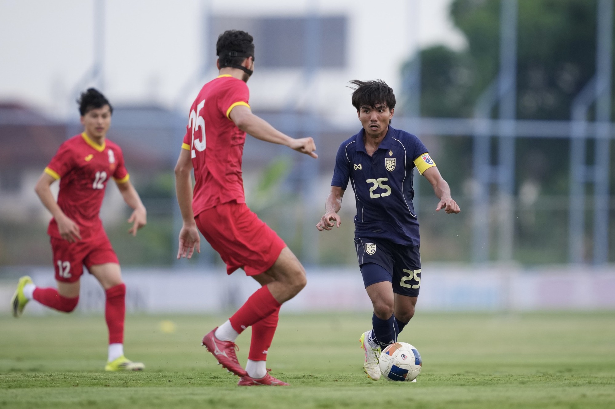 U23 Thái Lan gặp nhiều thử thách trước đối thủ Kyrgyzstan