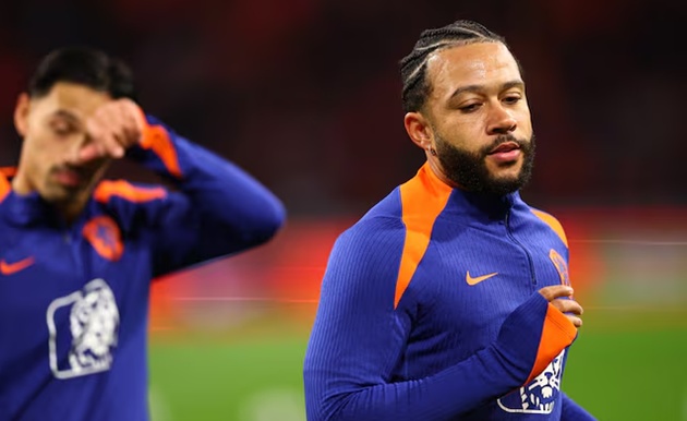 Depay chuẩn bị dự World Cup 2026