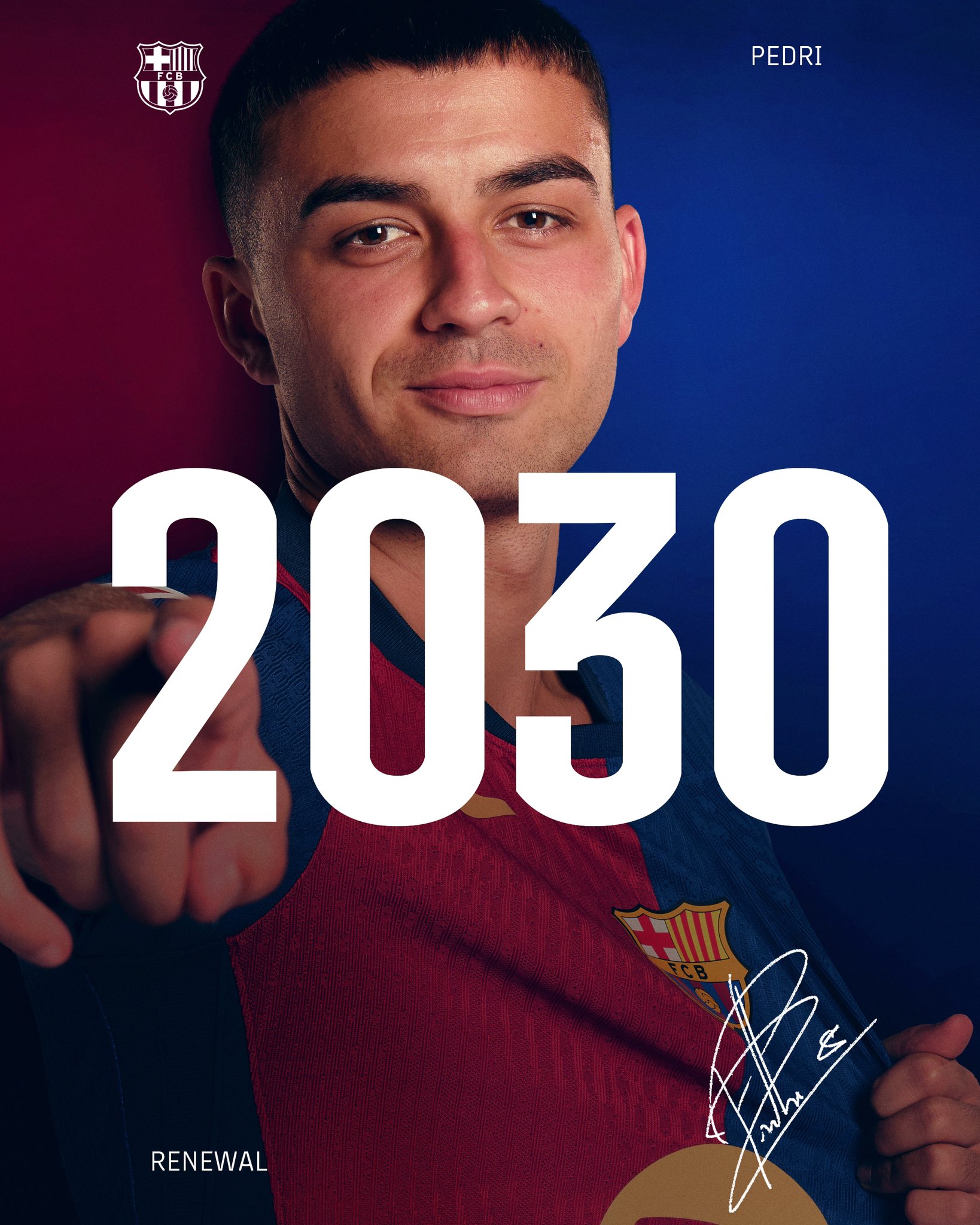 Barca thông báo gia hạn thành công Pedri 1 Barca thông báo gia hạn thành công Pedri 1