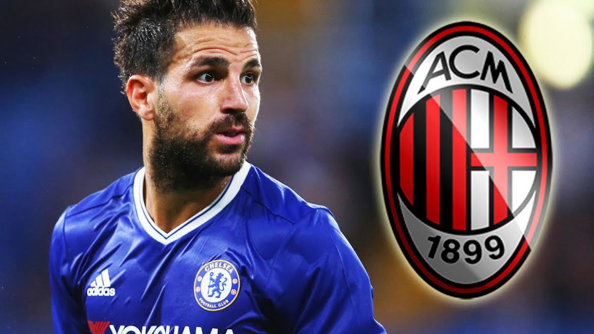 Fabregas đang trên đường gia nhập Milan Cesc Fabregas chuyển sang AC Milan