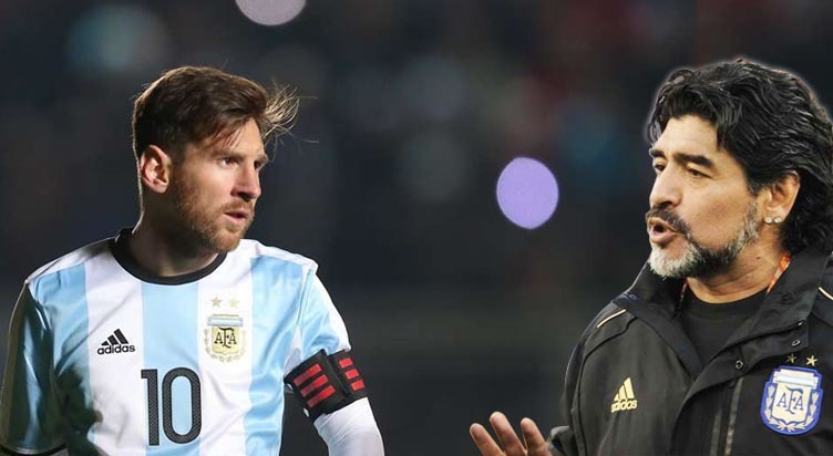 Huyền thoại Diego Maradona không đứng về phía Messi vụ xúc phạm trọng tài Huyền thoại Diego Maradona không đứng về phía Messi vụ xúc phạm trọng tài