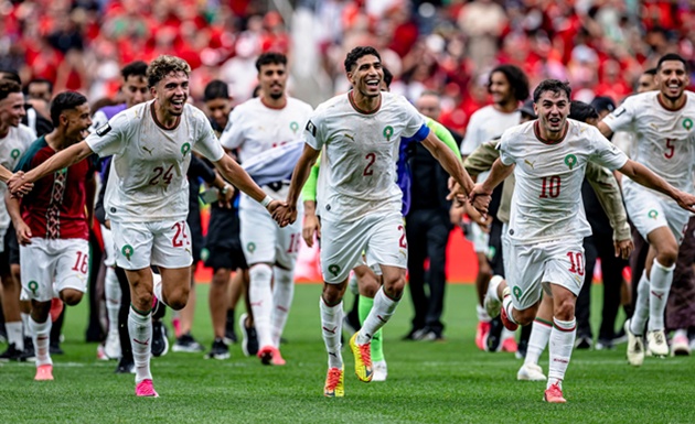 Morocco là lá cờ đầu của châu Phi tại World Cup Đội tuyển Morocco tại World Cup