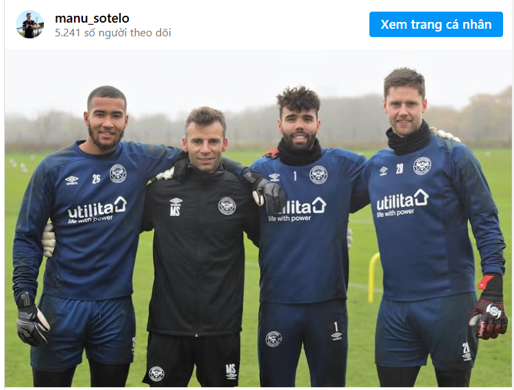 Kỳ World Cup nhiều hi vọng của David Raya 3 David Raya làm việc cùng HLV Sotelo ở Brentford