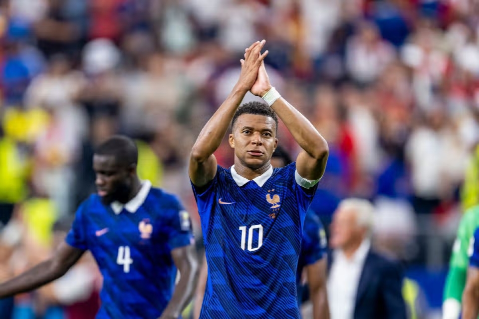 Mbappe là mũi nhọn lợi hại của Pháp. Mbappe thi đấu nổi bật