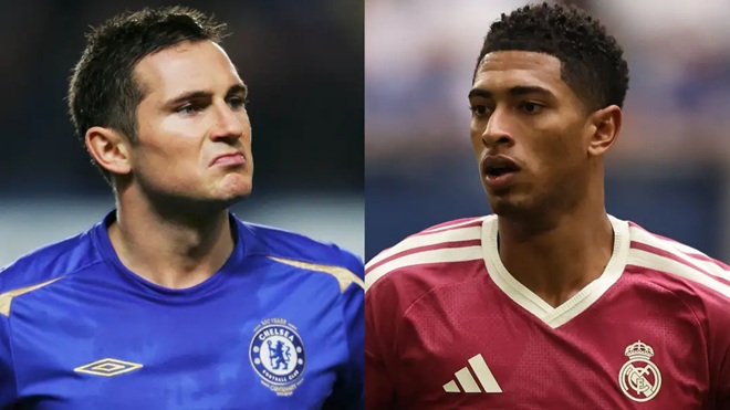 Bellingham có những đặc điểm giống Lampard Bellingham với phong cách thi đấu tương đồng Lampard