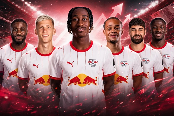RB Leipzig và mô hình phát triển ngôi sao tại top giải đấu hàng đầu Bundesliga