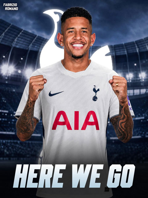 Savinho đạt thỏa thuận gia nhập Tottenham với giá 75 triệu bảng - Ảnh: Fabrizio Romano Savinho đạt thỏa thuận gia nhập Tottenham với giá 75 triệu bảng