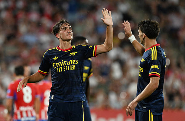 Dàn sao trẻ của Arsenal không gặp khó trước Girona Dàn sao trẻ của Arsenal