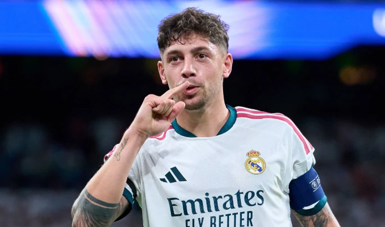 Federico Valverde lập công cho Real. Federico Valverde lập công cho Real.