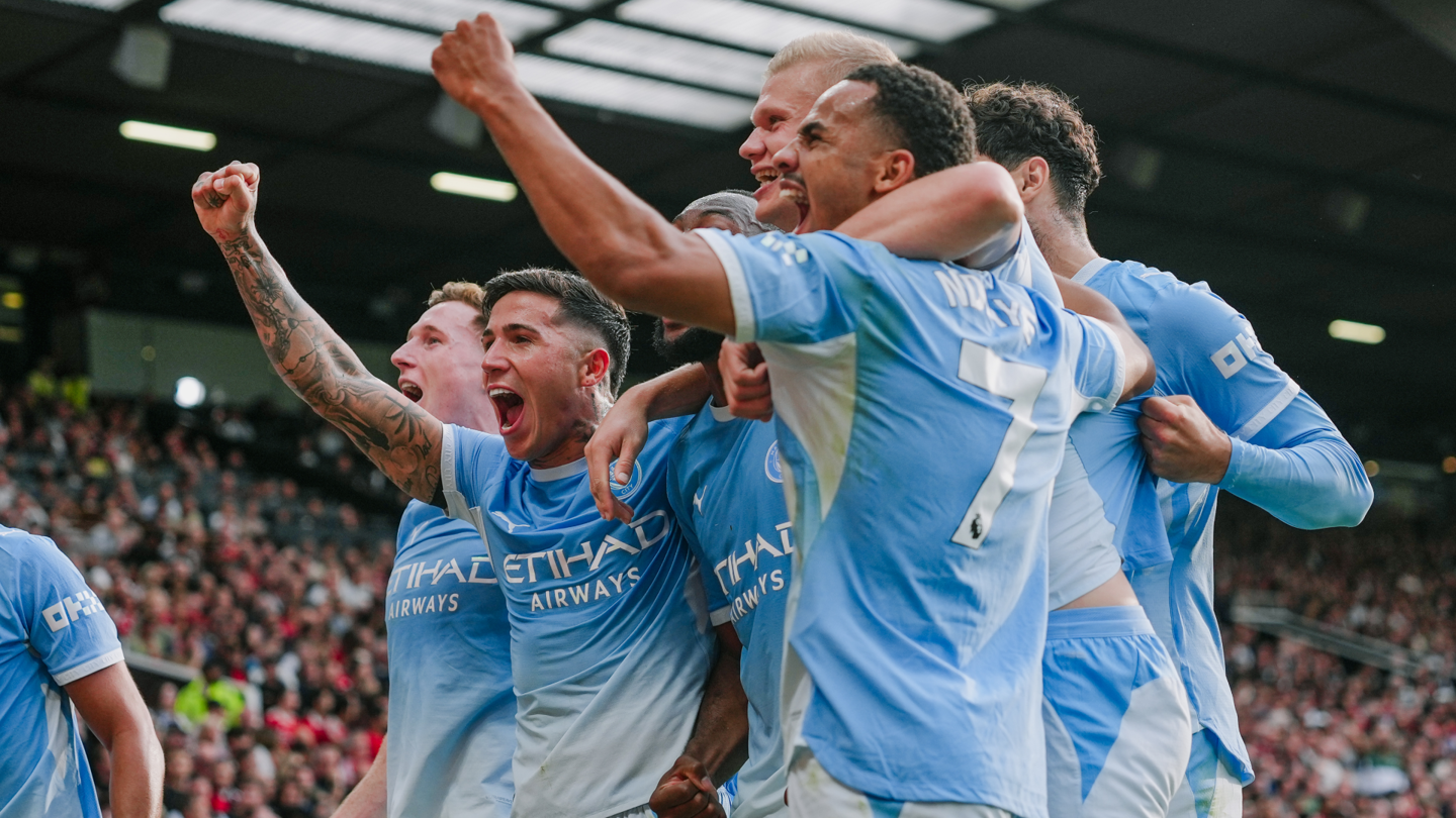 Tiền đạo số 9 tỏa sáng sau giờ nghỉ để mang về chiến thắng 1-0 cho Man City Haaland ghi bàn giúp Man City thắng M.U