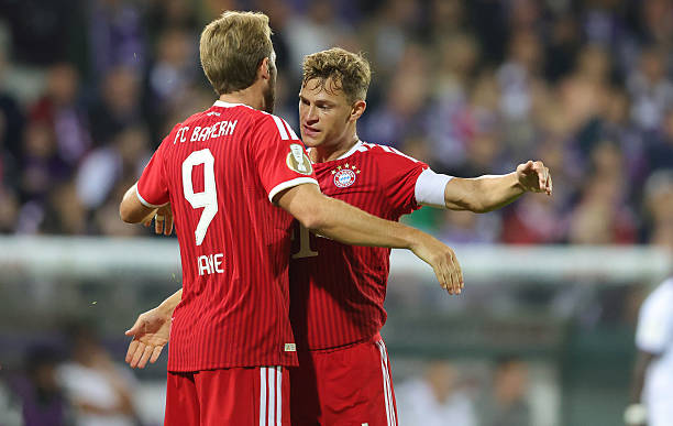 Kane là trung phong đáng tin cậy của Bayern. Ảnh của Jurgen Fromme - Getty Images. Harry Kane thi đấu cho Bayern