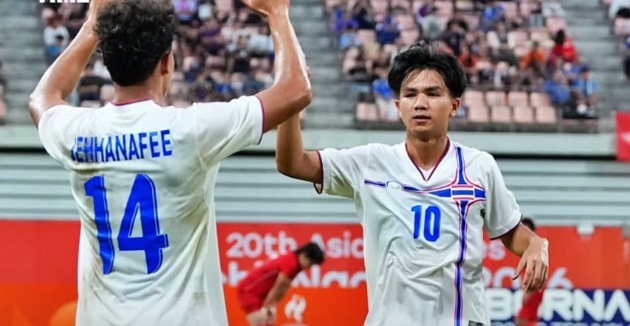 U23 Thái Lan thất thế trước U23 Nhật Bản U23 Thái Lan thất thế trước U23 Nhật Bản
