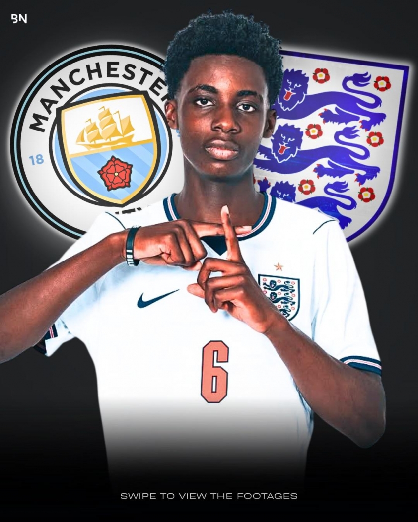 Tiền vệ David Eze đã có 9 lần khoác áo đội tuyển U16 Anh